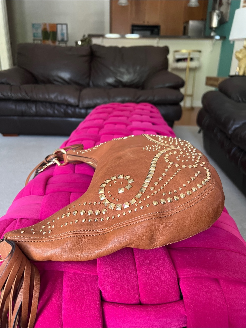 Michael Kors Rhea Hobo Bag - Picture 7 of 16
